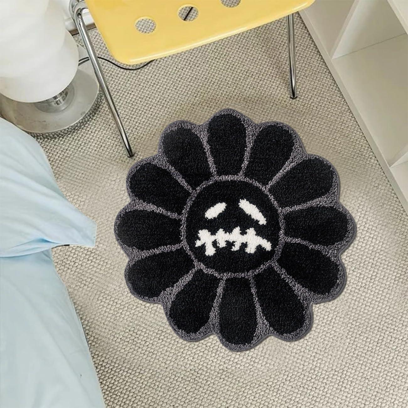 Alfombra de Baño ASTRAG Psicodélica 61 cm Antideslizante