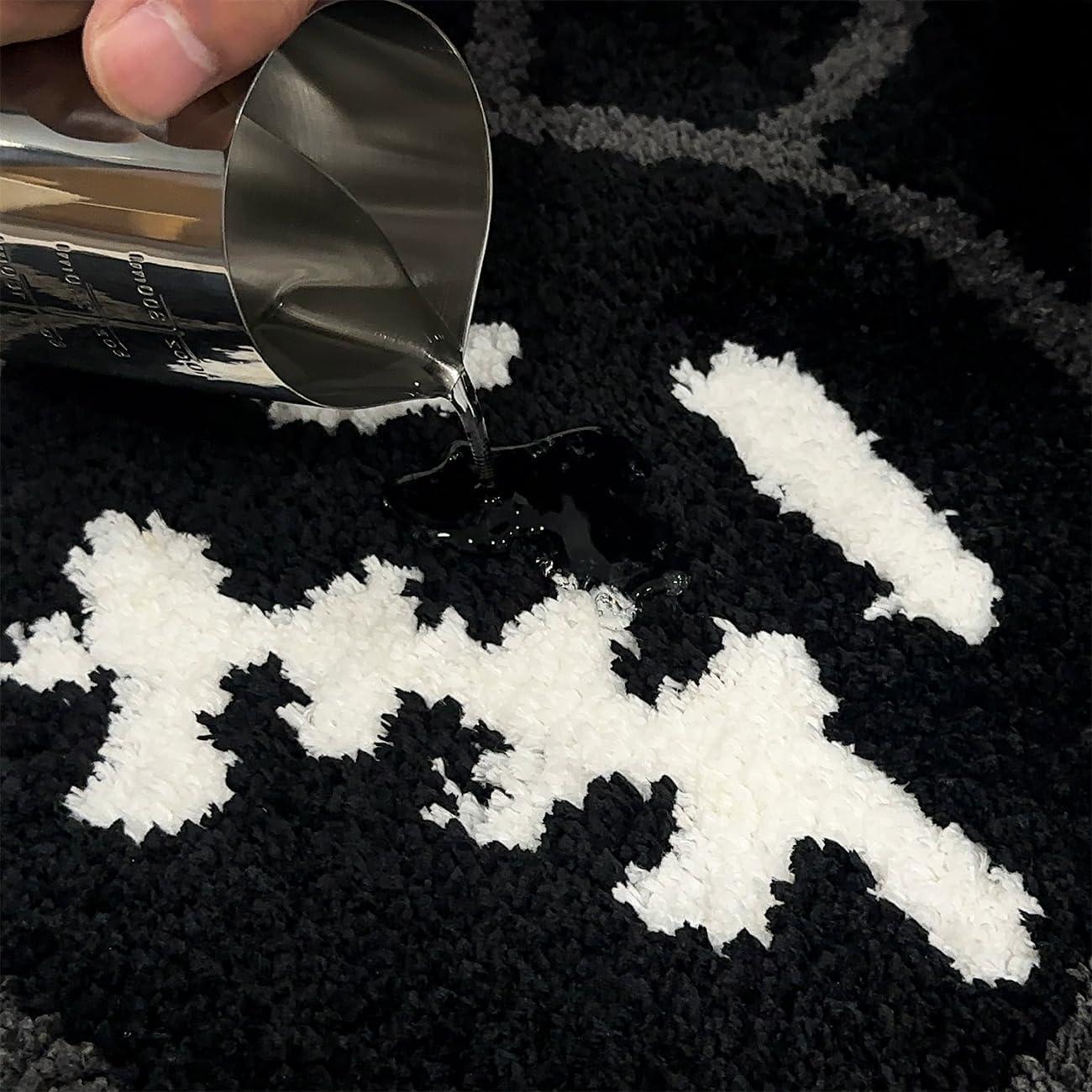 Alfombra de Baño ASTRAG Psicodélica 61 cm Antideslizante