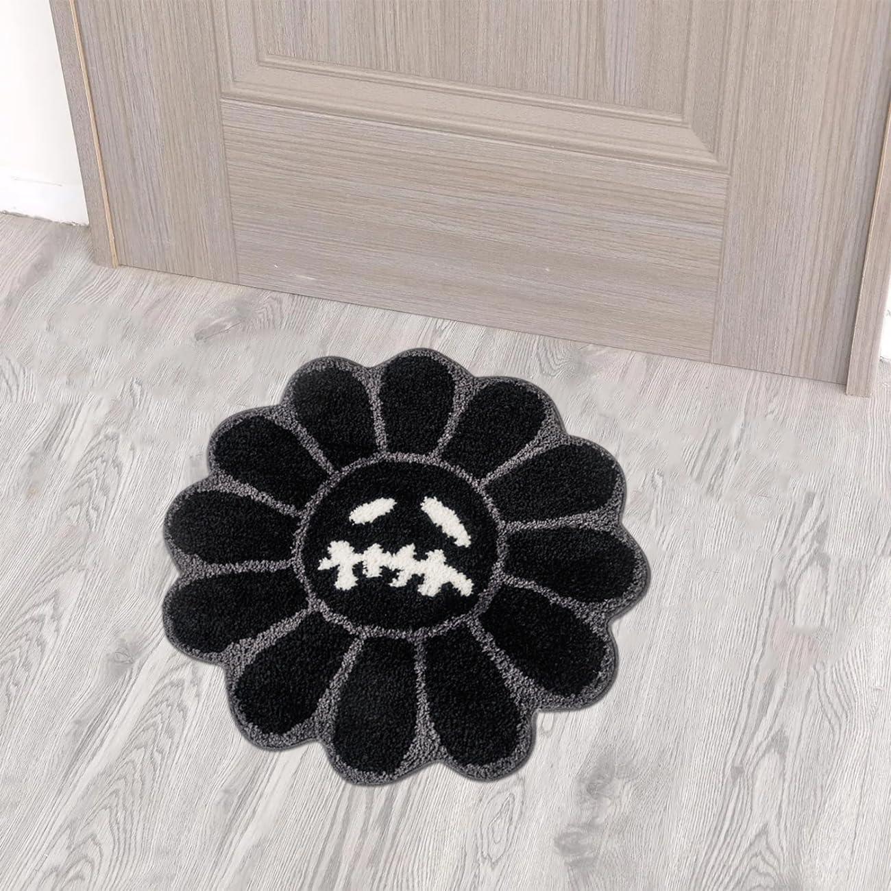 Alfombra de Baño ASTRAG Psicodélica 61 cm Antideslizante