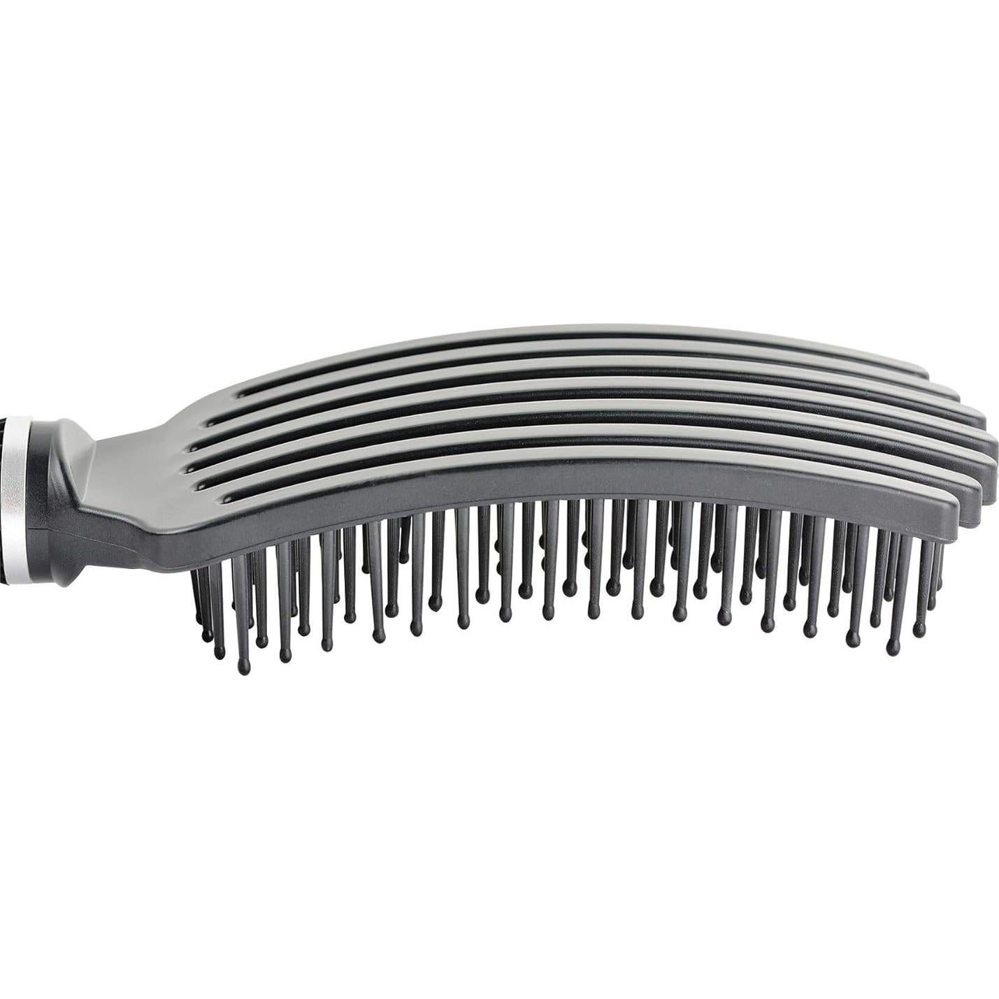 Cepillo Desenredante KareCo Tangle Buster Negro - Cerdas Suaves