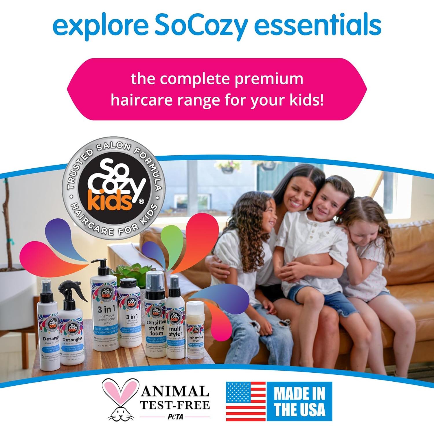 Acondicionador Sin Enjuague SoCozy 181g Fortalece y Suaviza