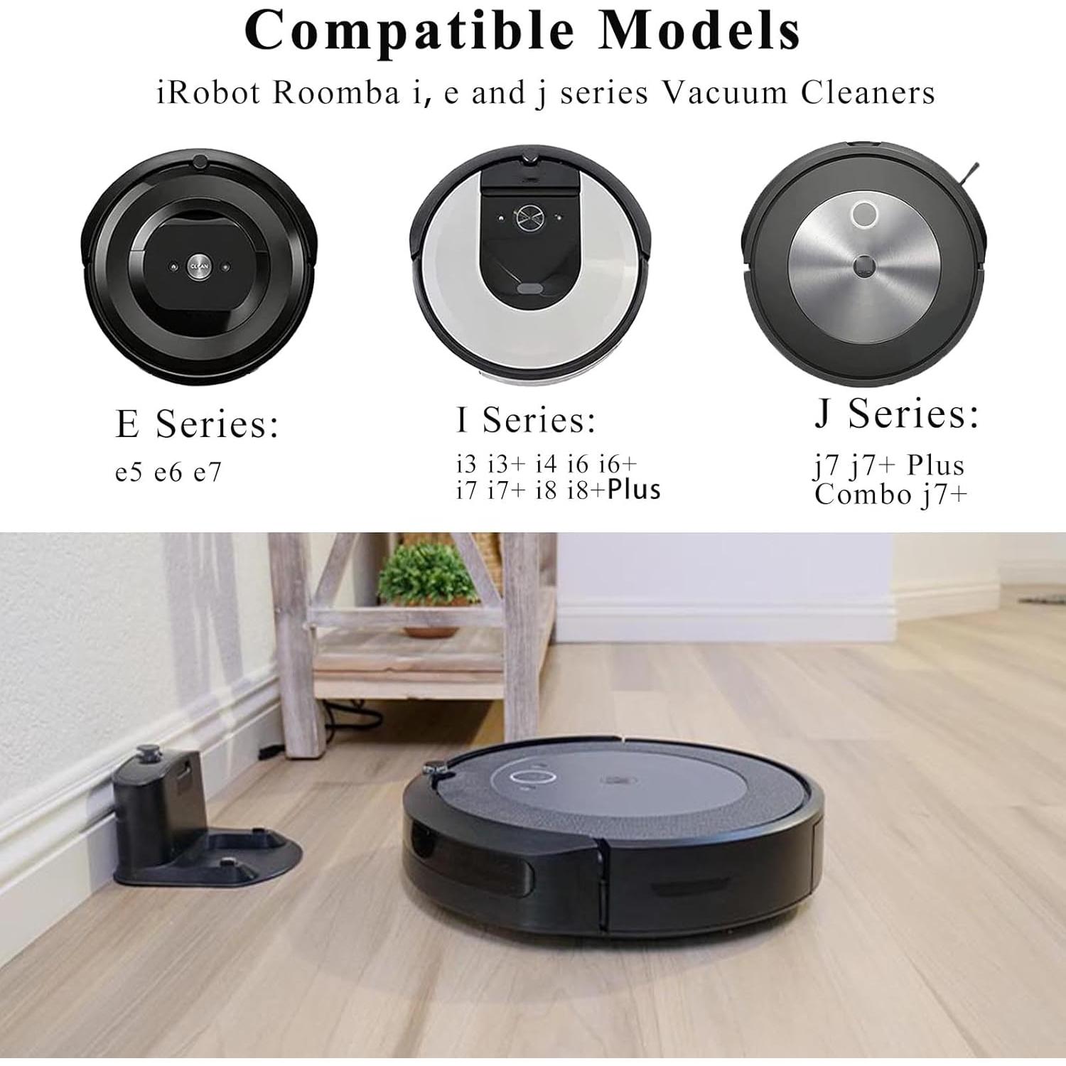 Paquete de 6 cepillos laterales Soniicmomo para iRobot Roomba