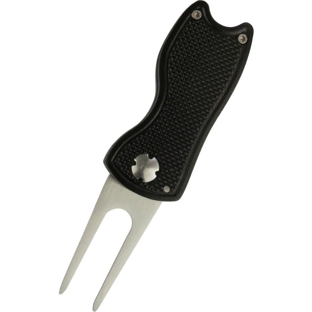 Herramienta de Divot Plegable PINMEI con Marcador de Bola de Golf