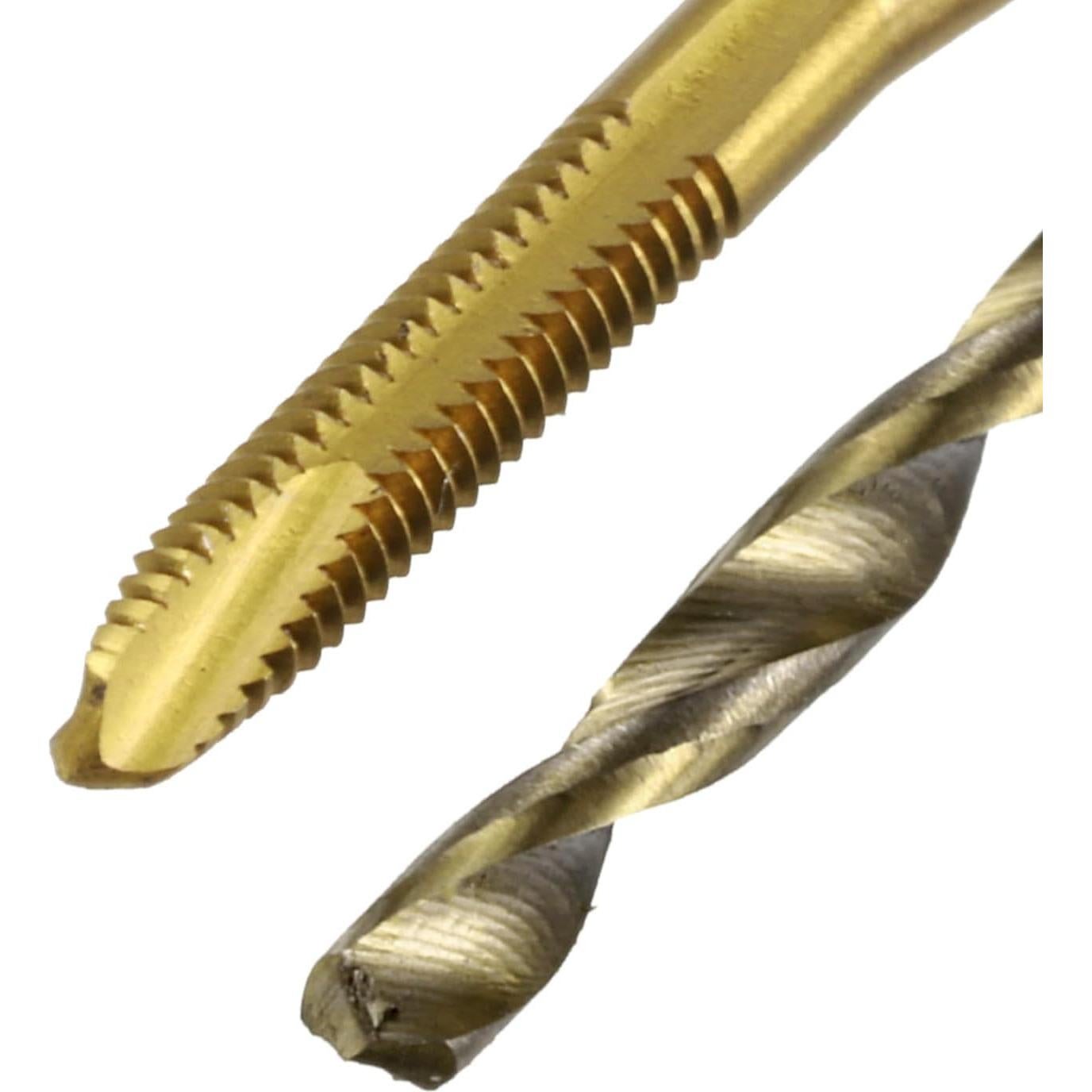 Juego de Brocas y Machos Metrico uxcell M2 x 0.4 y 1.6mm