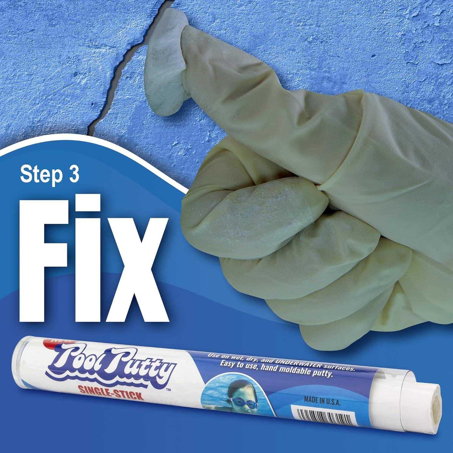 Masilla Epóxica Epoxybond 2 oz para Reparación de Piscinas