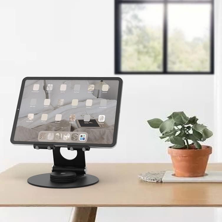 Soporte Giratorio para Tabletas KABCON 360° Aluminio Negro