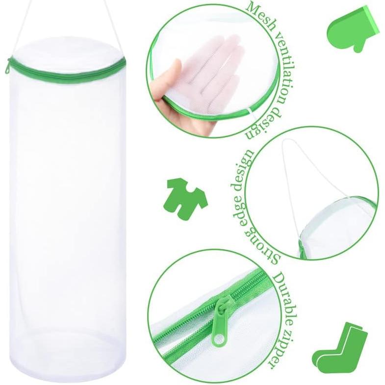 Bolsa de Lavandería Boao para Calcetines - 3 Piezas Malla