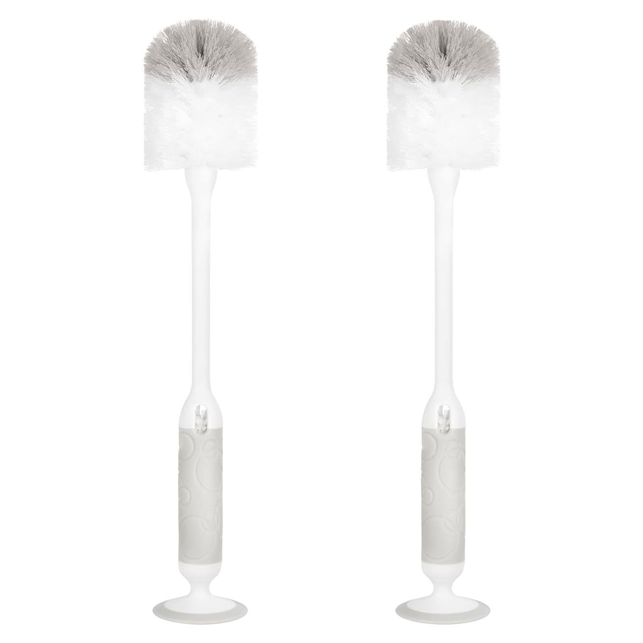 Juego de Cepillos para Biberones Ubbi Deluxe 2 en 1 Gris