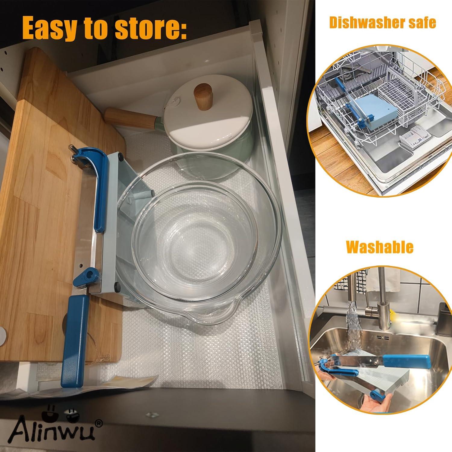 Cortador de Queso Multifuncional Alinwu con Grosor Ajustable