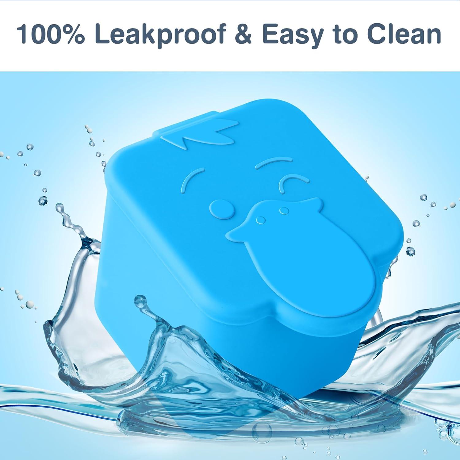 Contenedores de Silicona Homotte 4oz a Prueba de Fugas - 2 Piezas