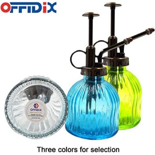 Botella de Spray de Vidrio OFFIDIX 200ml Vintage para Plantas