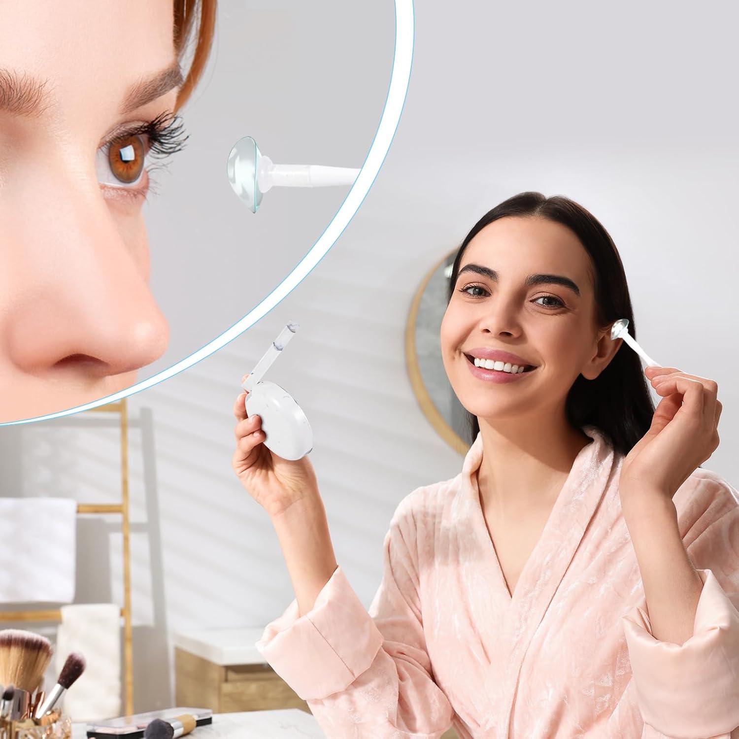 Estuche para Lentes de Contacto 2 Pack Oro Rosa 5 en 1