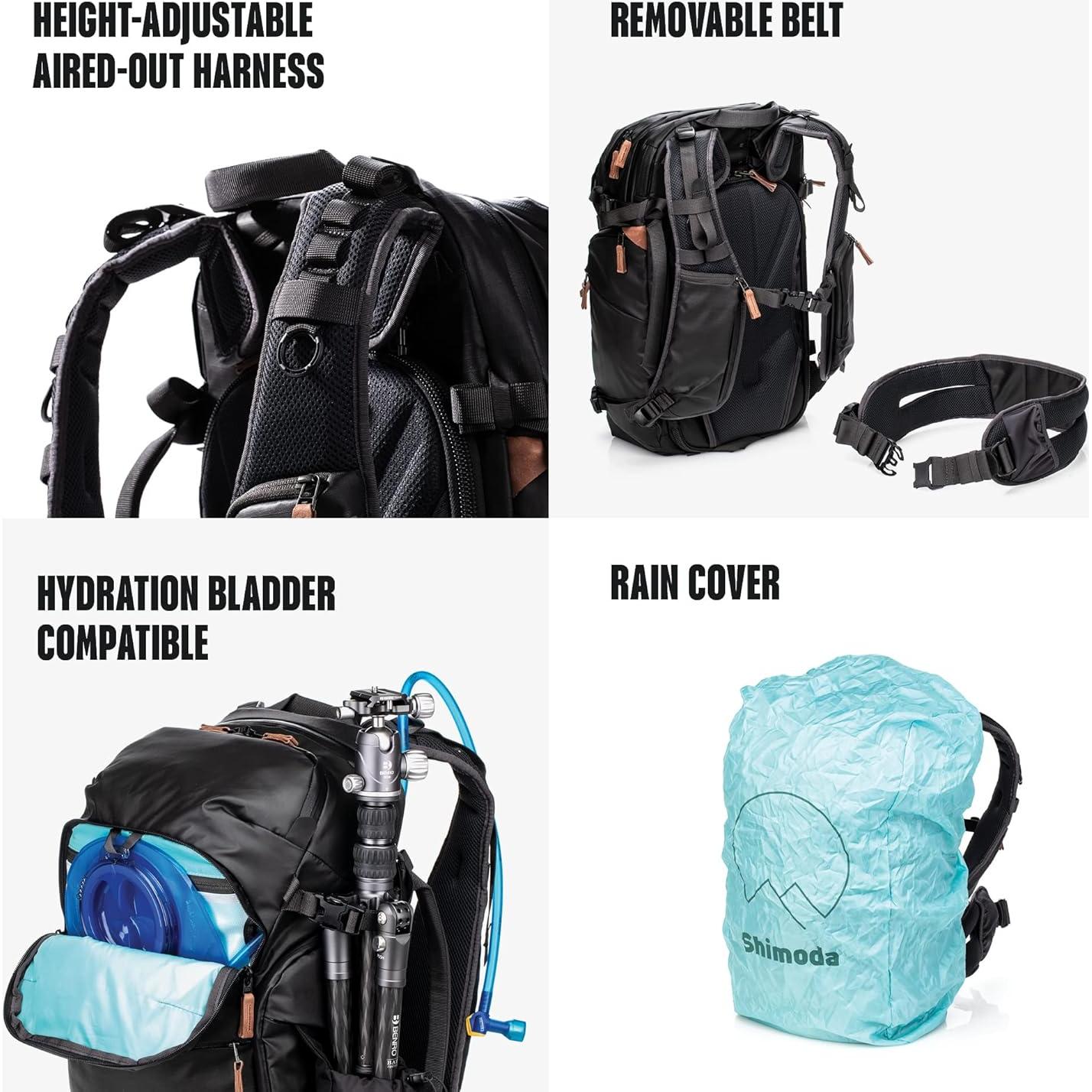 Mochila Fotográfica Shimoda Explore V2 25L Negra