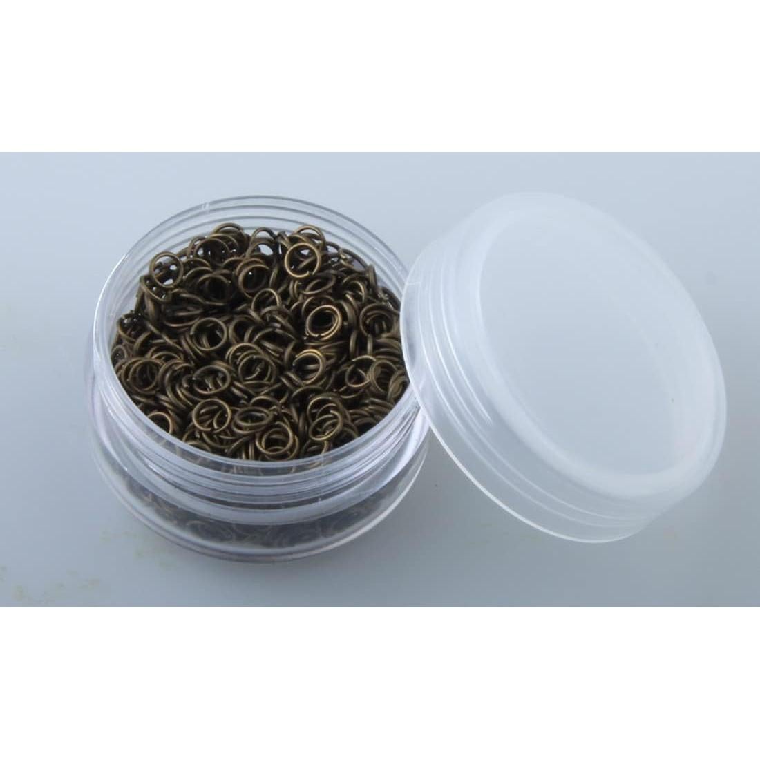 Anillos de Salto MAHAVIMOKSA 1000pcs 4mm Bronce Antiguo