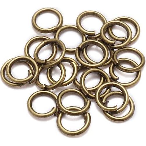 Anillos de Salto MAHAVIMOKSA 1000pcs 4mm Bronce Antiguo