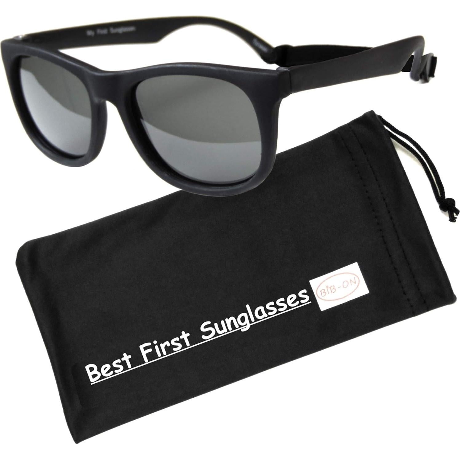 Gafas de sol vintage para bebés 0-1 año - Correas elásticas