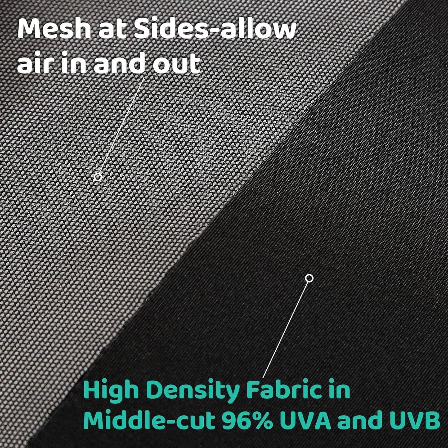 Stroller Sun Shade Cover Baby Car Seat Carrier Sunshade Pram Stroller Shade-Dark Shade Cut 96% UV Rays