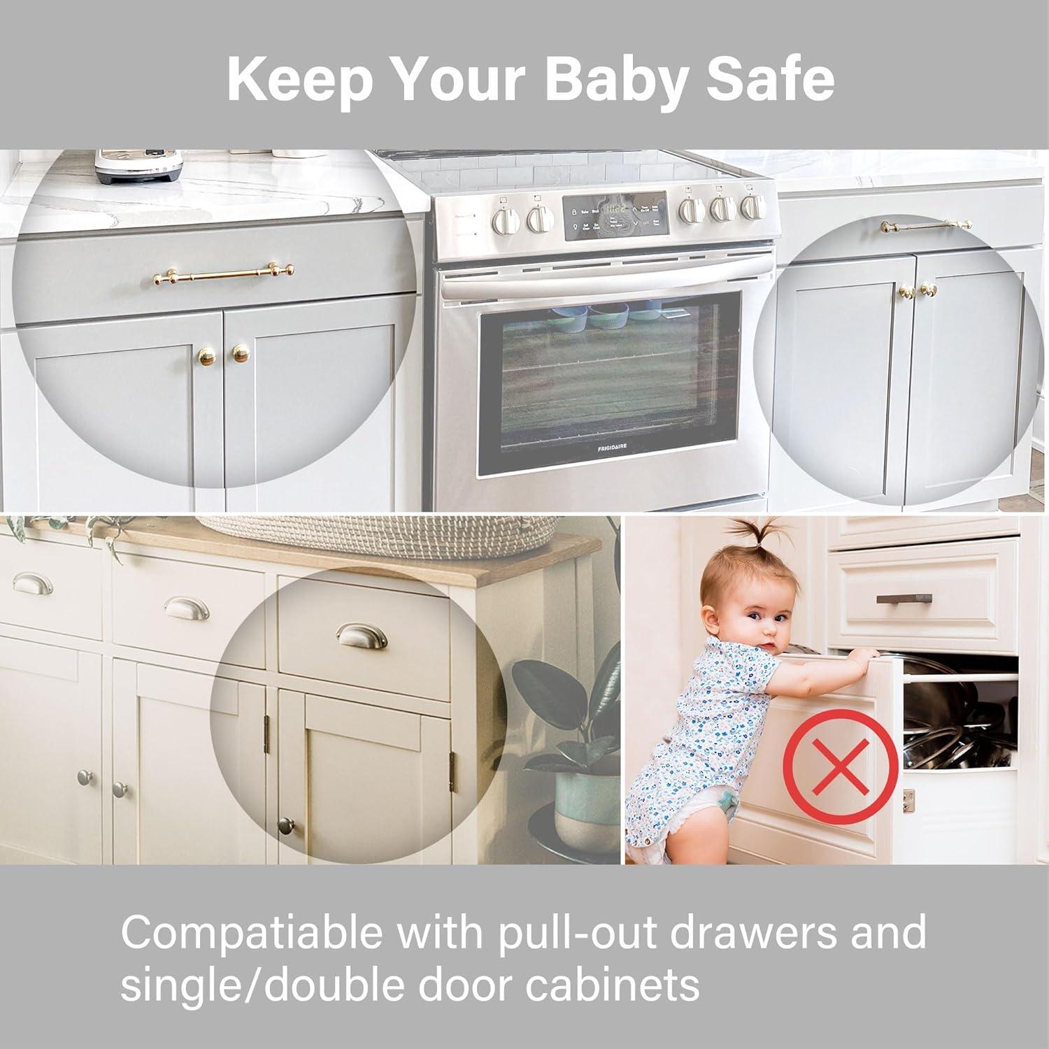 Cerraduras Magnéticas para Gabinetes Corazón de Tafiti - 6 Piezas