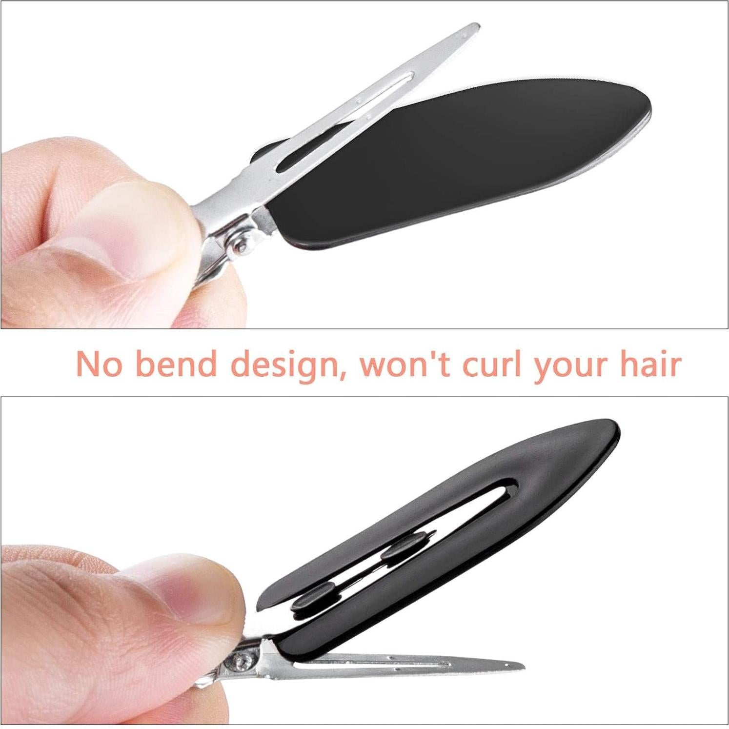 Clips para Cabello Sin Doblado Gingbiss - 20 Piezas con Caja