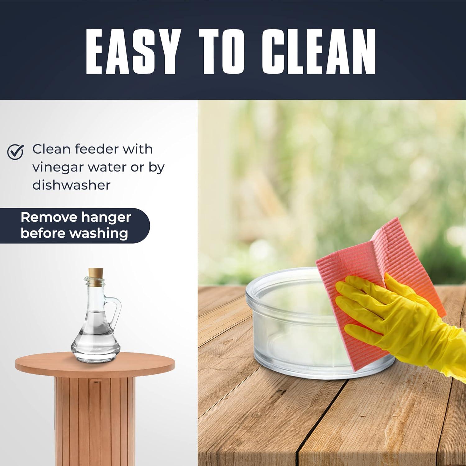 Comedero Colgante Zazu Monarch Abode con Tazón de Vidrio 22cm