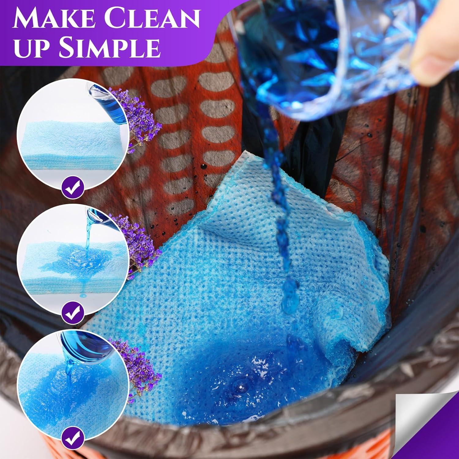 Almohadillas Absorbentes Desechables TrelaCo 50 Pcs Lavanda