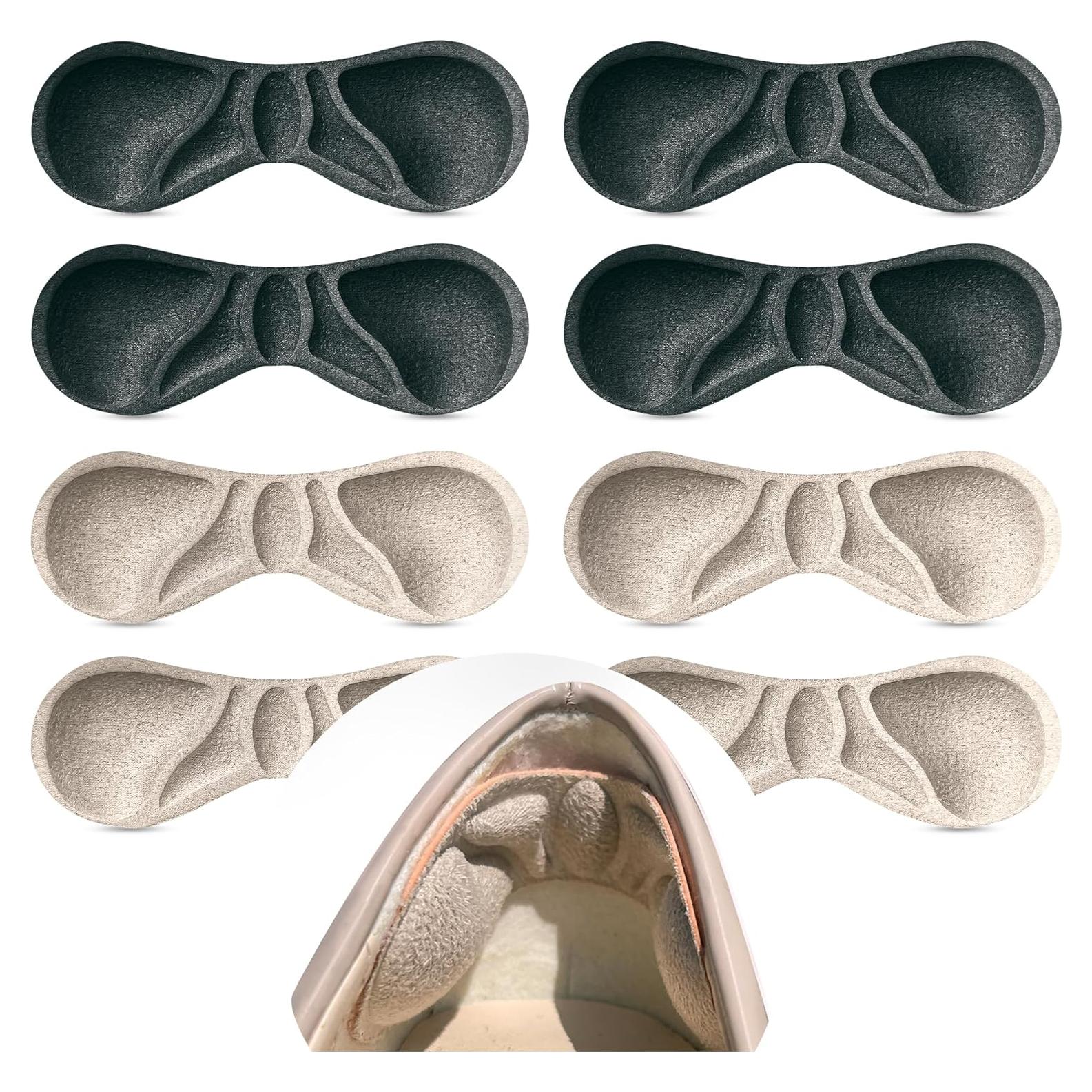 Inserciones de Talón Premium Mickee - Almohadillas para Tacones (4 Pares)