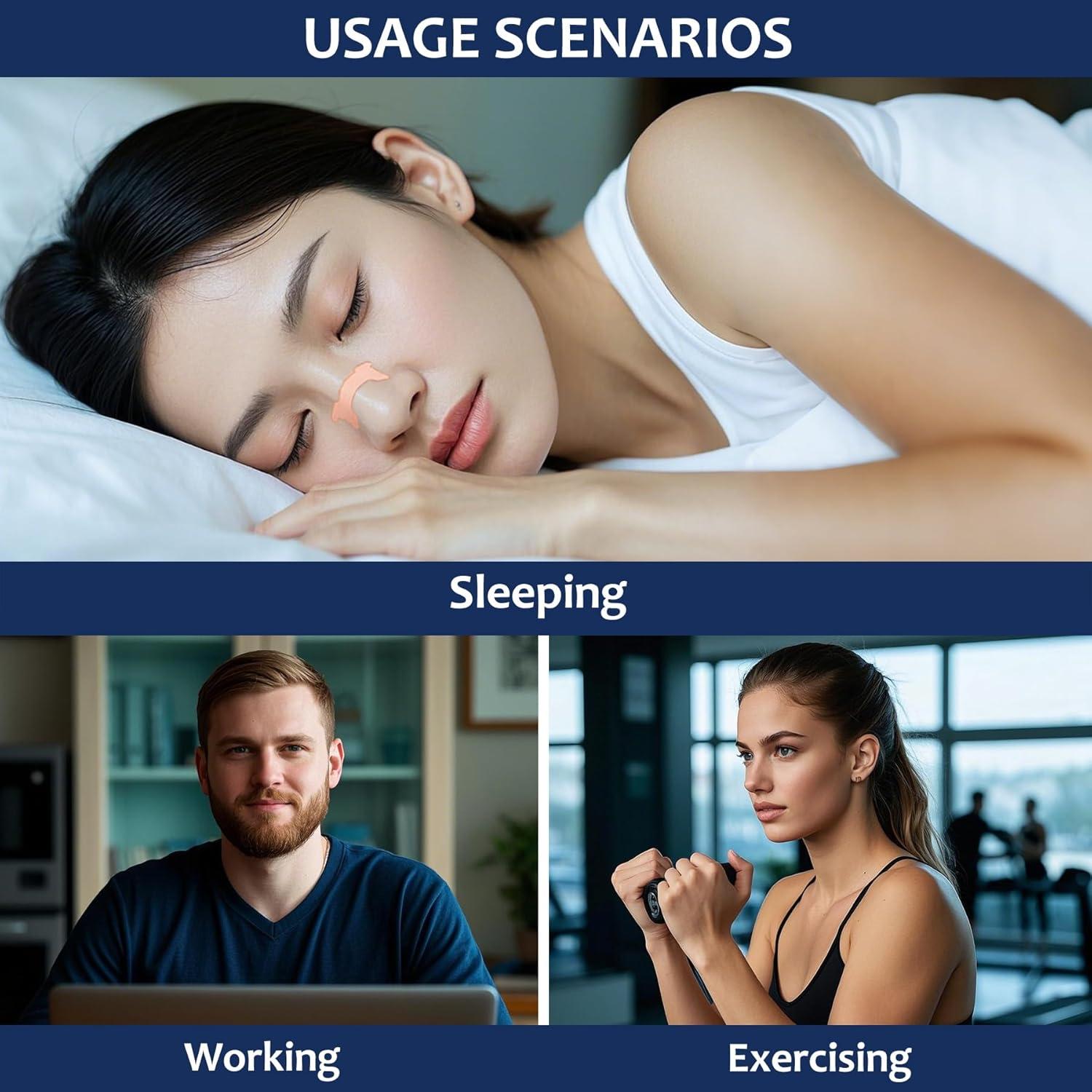 Tiras Nasales Anti Ronquidos Hantskop 50 Pcs - Mejora Sueño