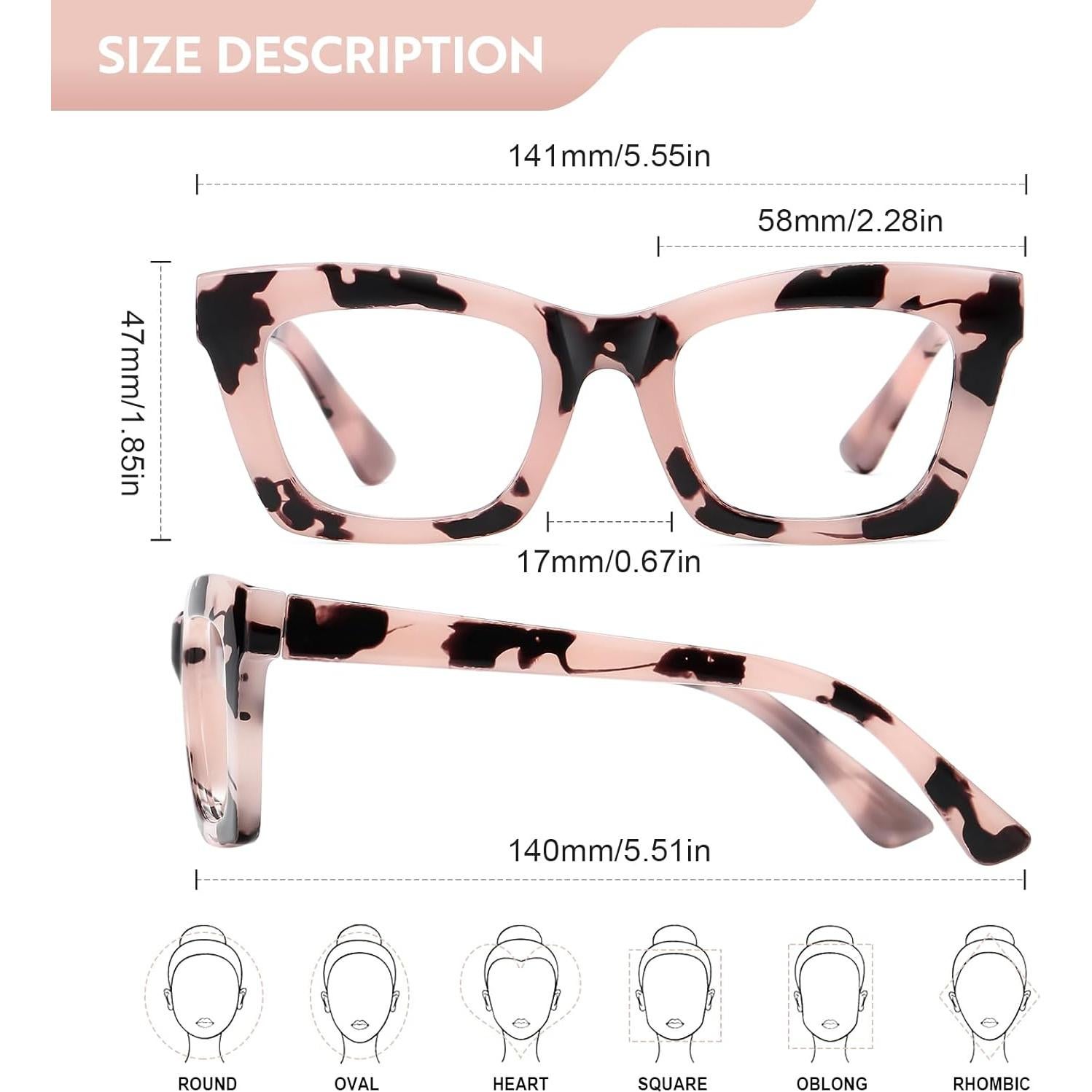 Gafas de lectura unisex con filtro UV y luz azul - 5 colores