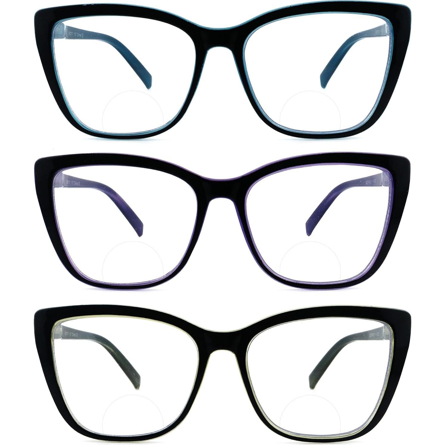 Gafas de lectura bifocales Wenzhou 1.0x con bloqueo luz azul