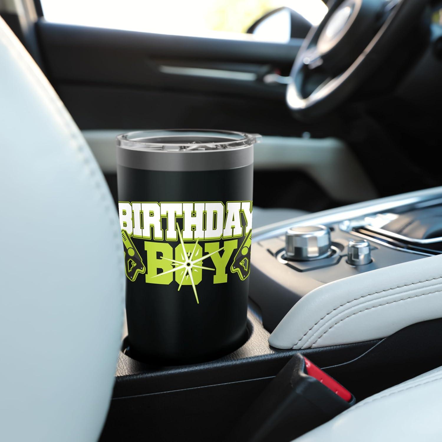 Juego de Lazer Tag Fiesta Cumpleaños Niños 20 oz Acero Inoxidable