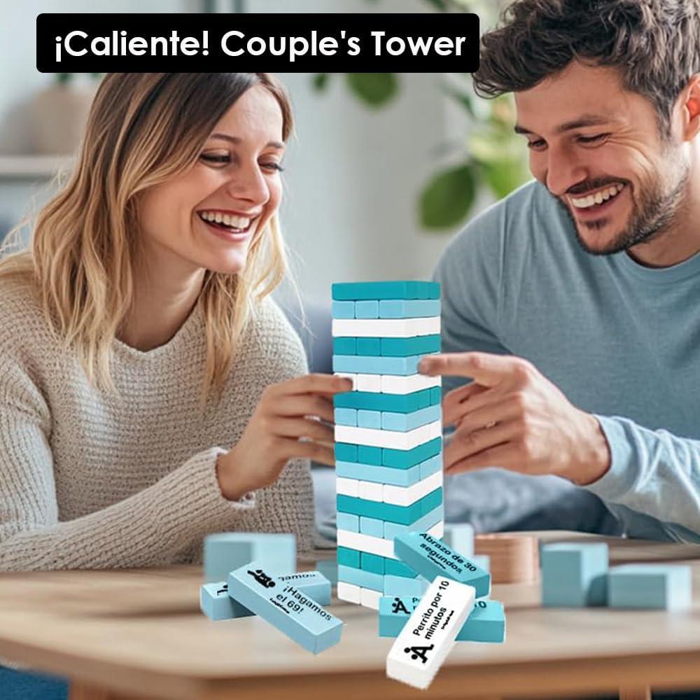 Juego de Bloques Calientes Magictodoor 54 Piezas para Parejas