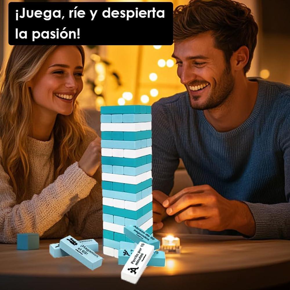 Juego de Bloques Calientes Magictodoor 54 Piezas para Parejas