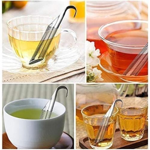 Set 2 Coladores de Té Acero Inoxidable Shelling Home 14.5 cm