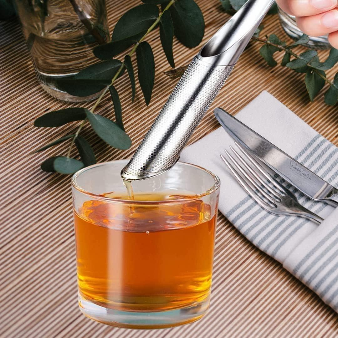 Set 2 Coladores de Té Acero Inoxidable Shelling Home 14.5 cm