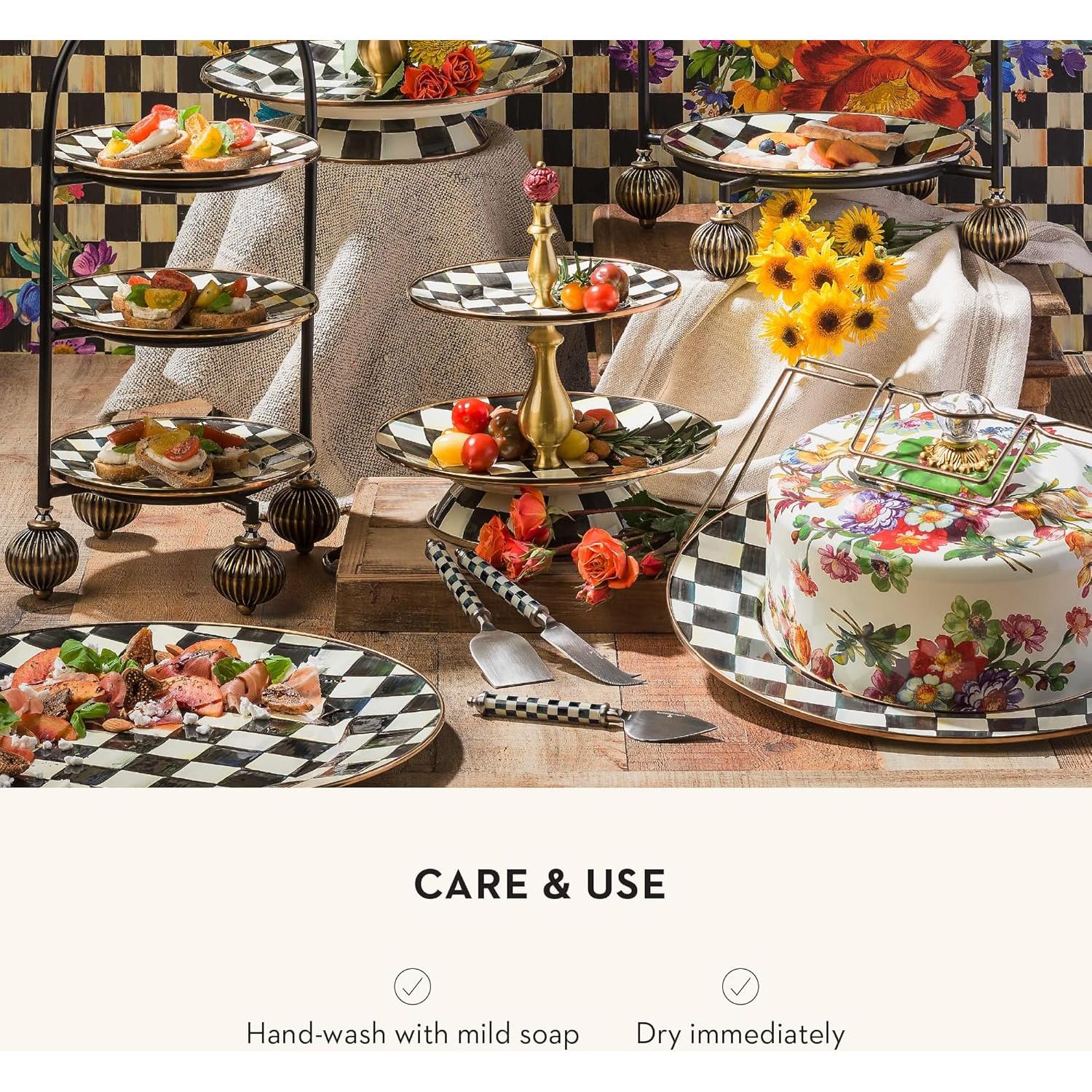 Juego de Cuchillos para Queso MacKenzie-Childs 3 Piezas Acero Inoxidable