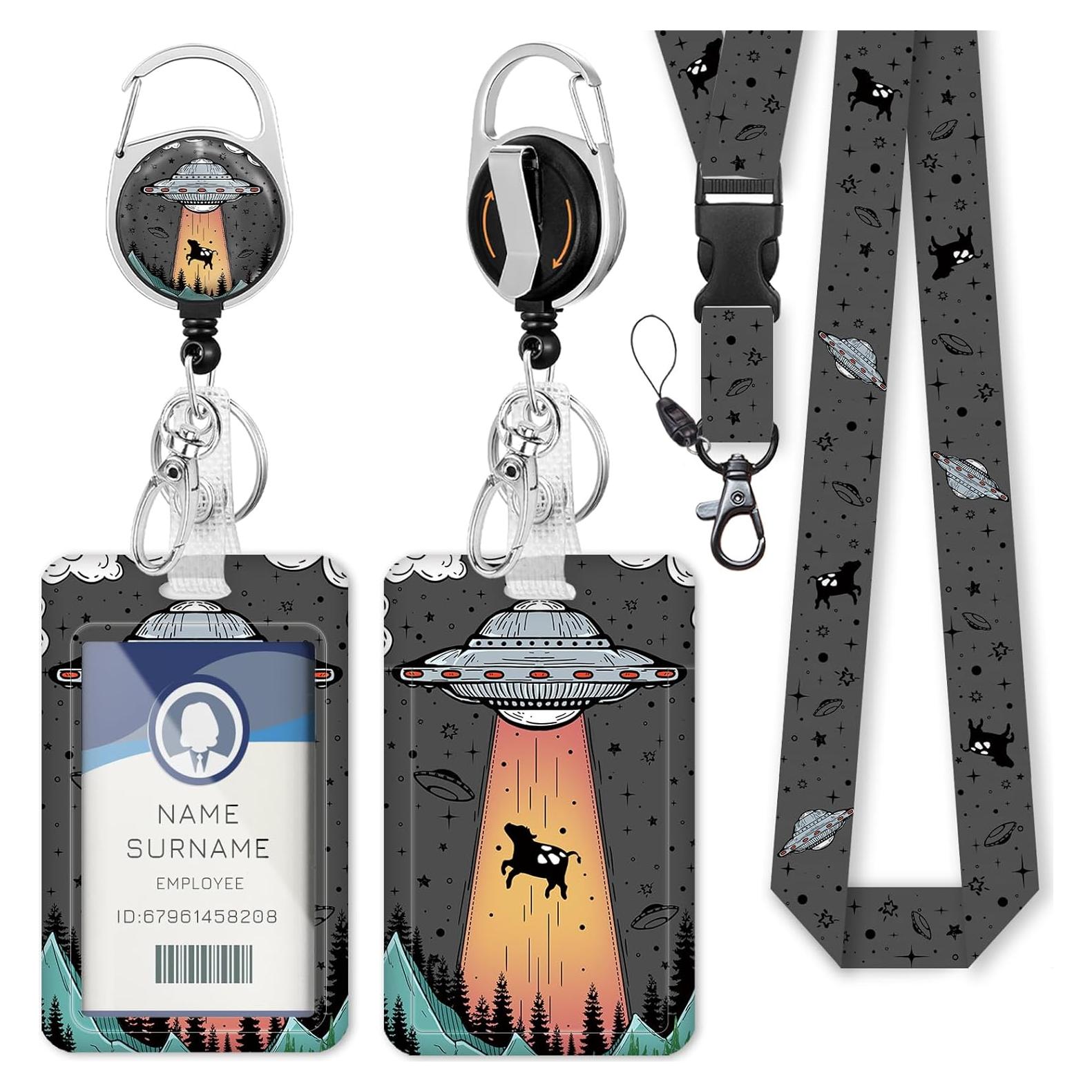 Carrete Retráctil de Identificación Gctriki con Clip Mosquetón