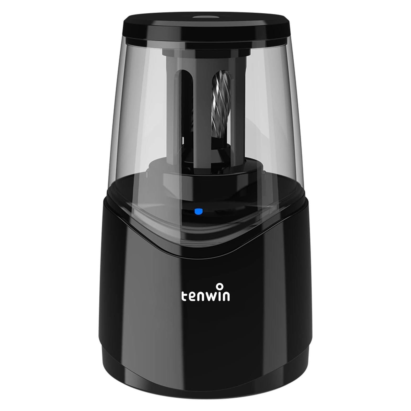 Sacapuntas Eléctrico Recargable Tihoo con Cuchilla Duradera