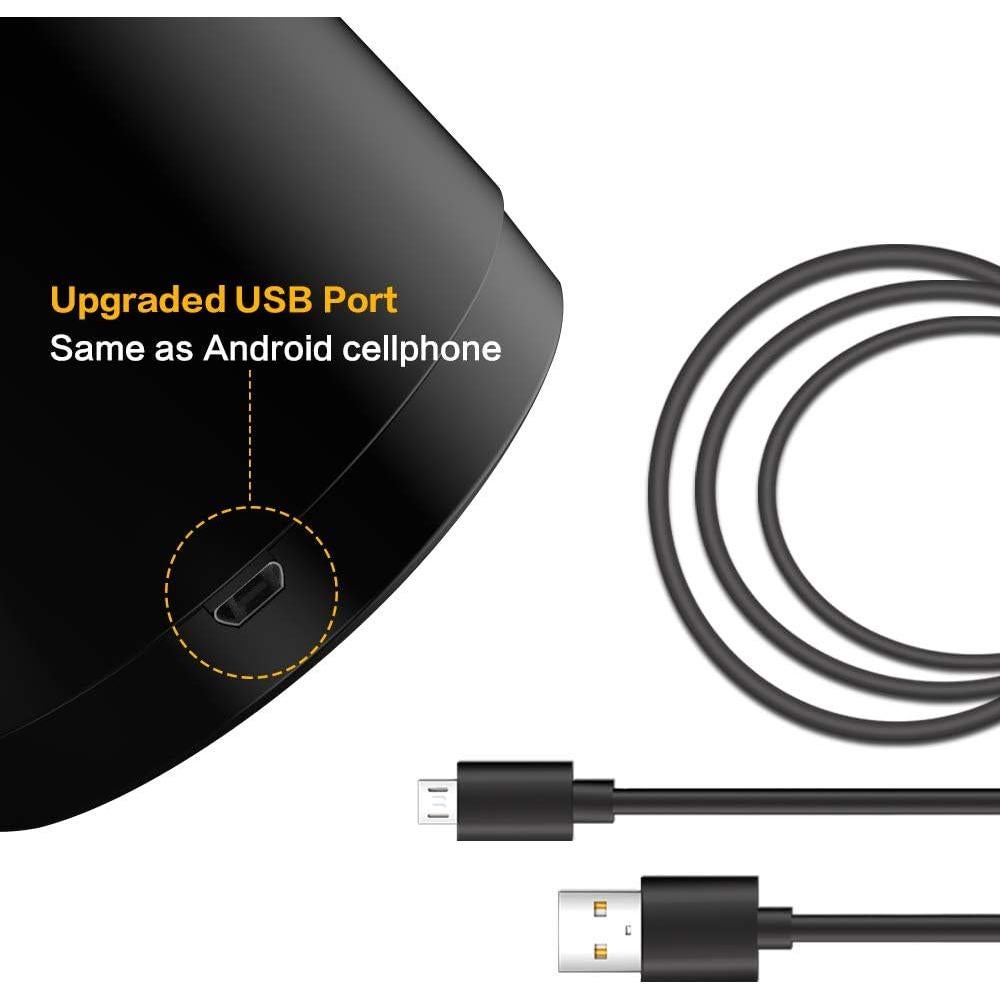 Sacapuntas Eléctrico Recargable Tihoo con Cuchilla Duradera