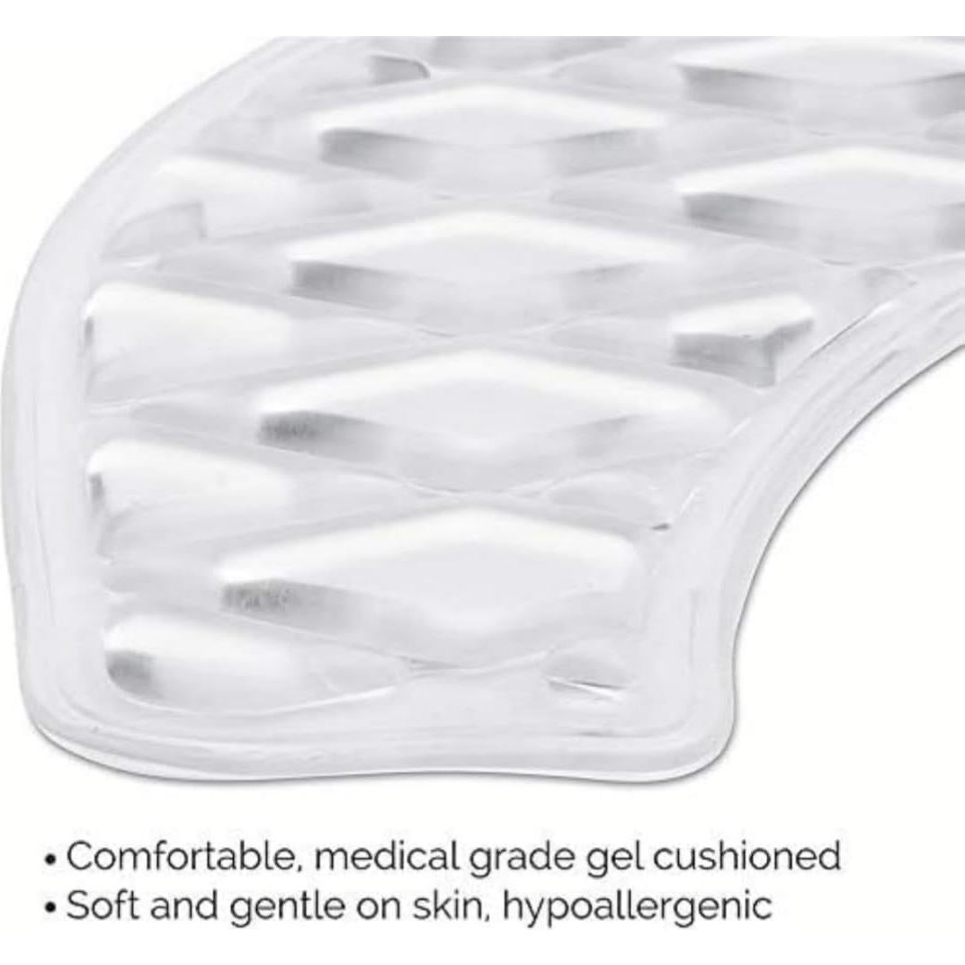 Cojín de Gel Genérico para Asiento de Inodoro Transparente