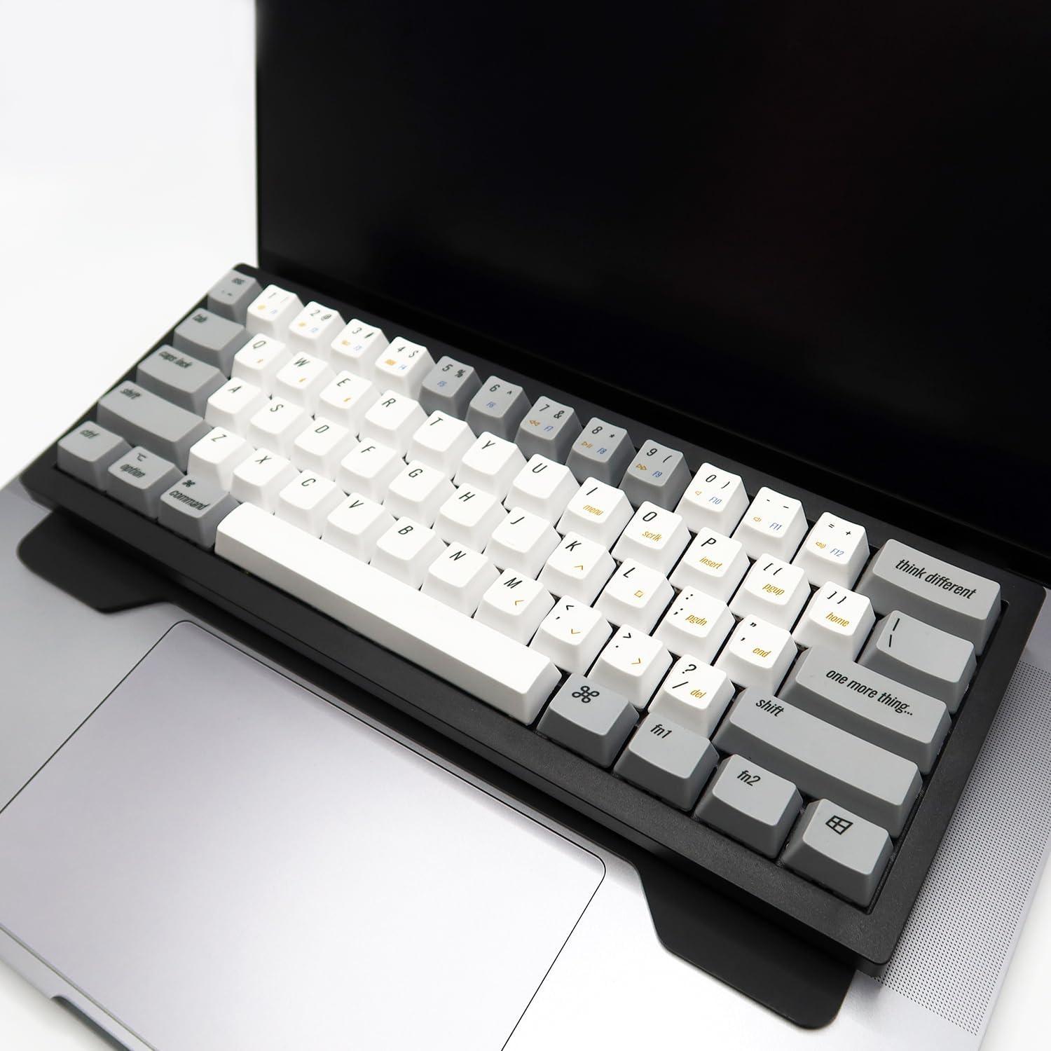 Elevador de Teclado Kado Acrílico Negro Esmerilado 3mm para MacBook