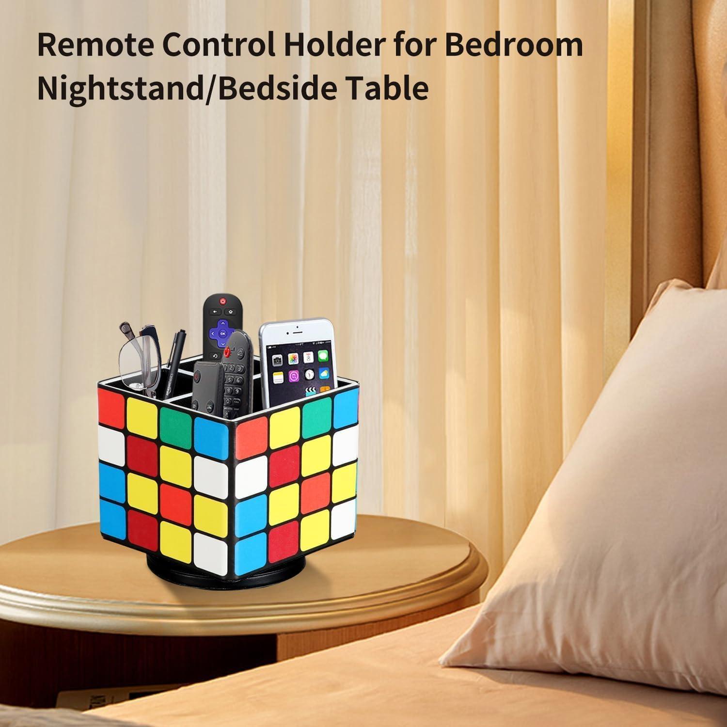 Soporte para Control Remoto YAPISHI Giratorio 360° Cuero PU