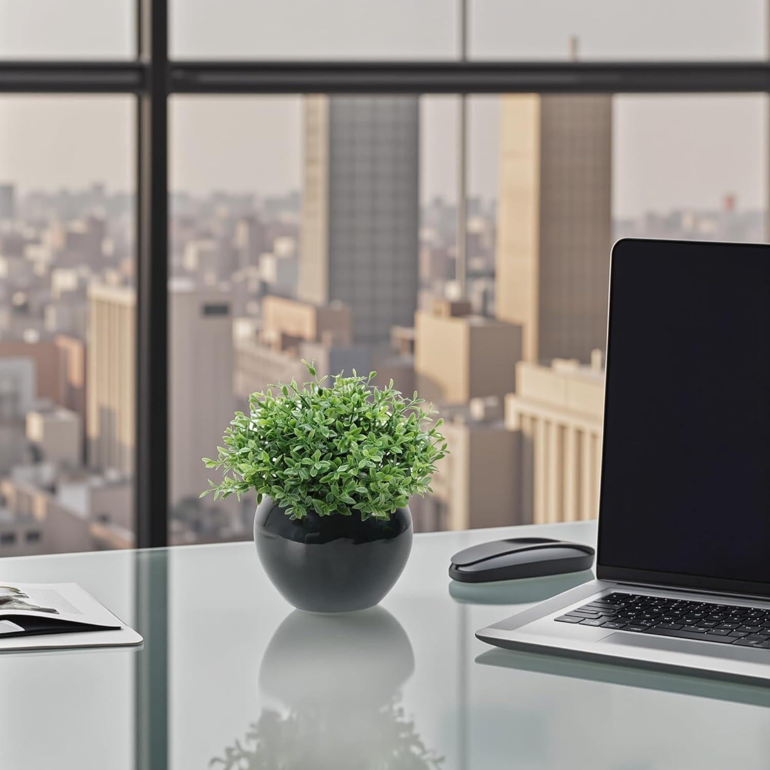 Plantas Artificiales Boxwood Velener - 2 Paquete Decoración Interior