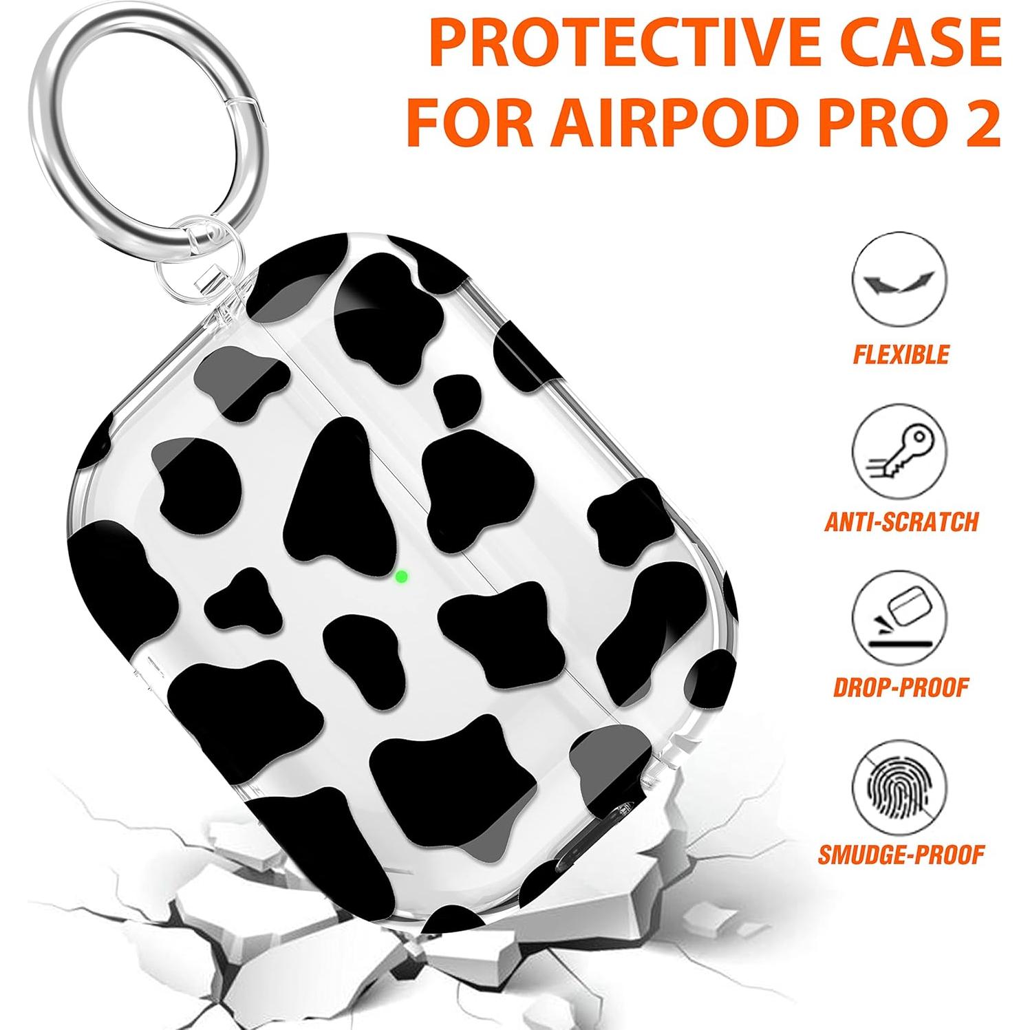 Funda Maxjoy para AirPods Pro 2da Generación - Negra, Antideslizante