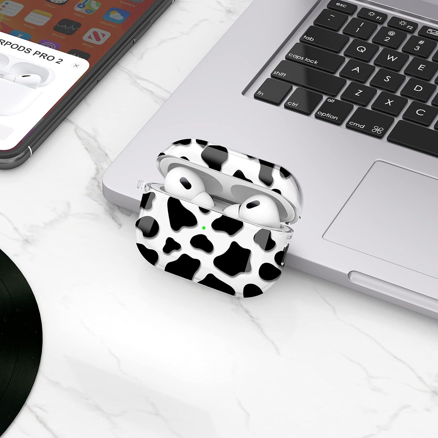 Funda Maxjoy para AirPods Pro 2da Generación - Negra, Antideslizante