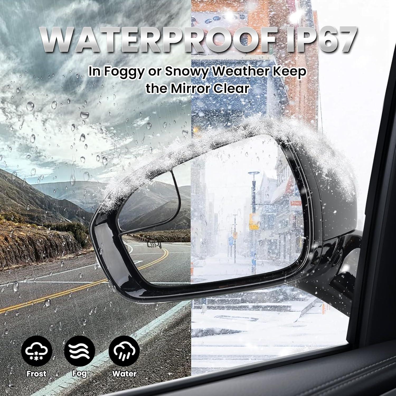 Espejo Lateral Izquierdo VANLOGY Ford Fusion 2016-2022 Calentado