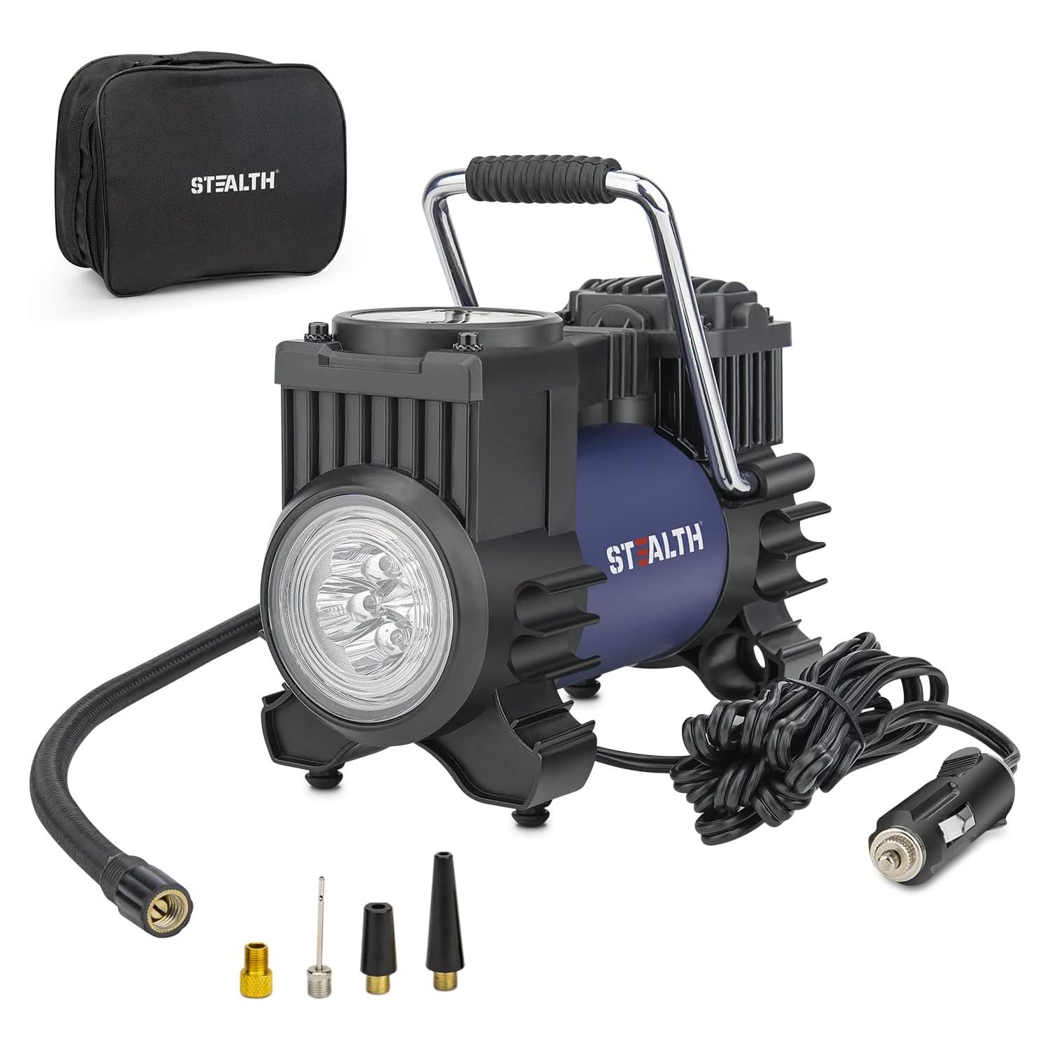 Compresor de Aire Portátil Stealth ST-IN310DC 12V 120PSI