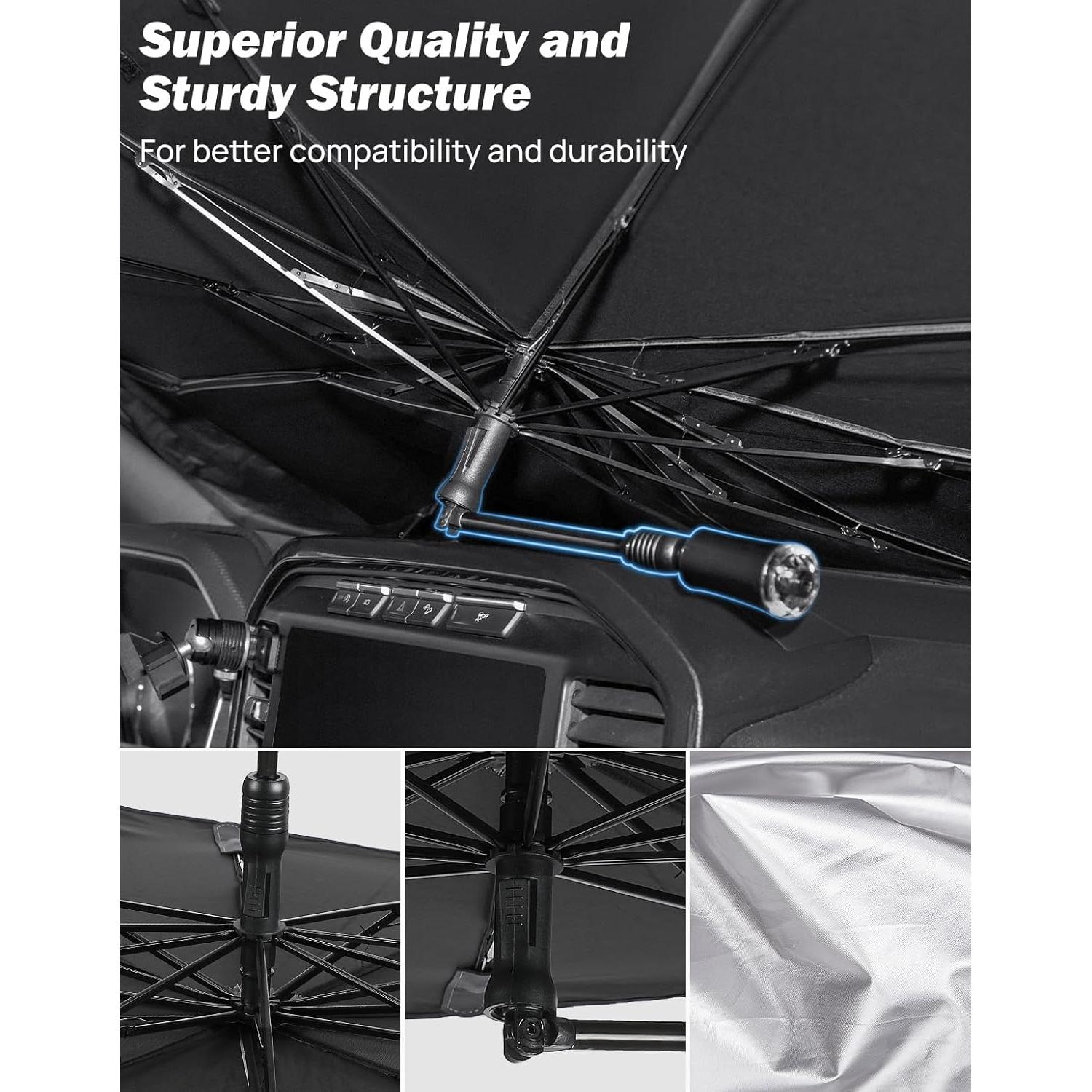 Parasol para Parabrisas JOYTUTUS F150 2015-2024 con Martillo