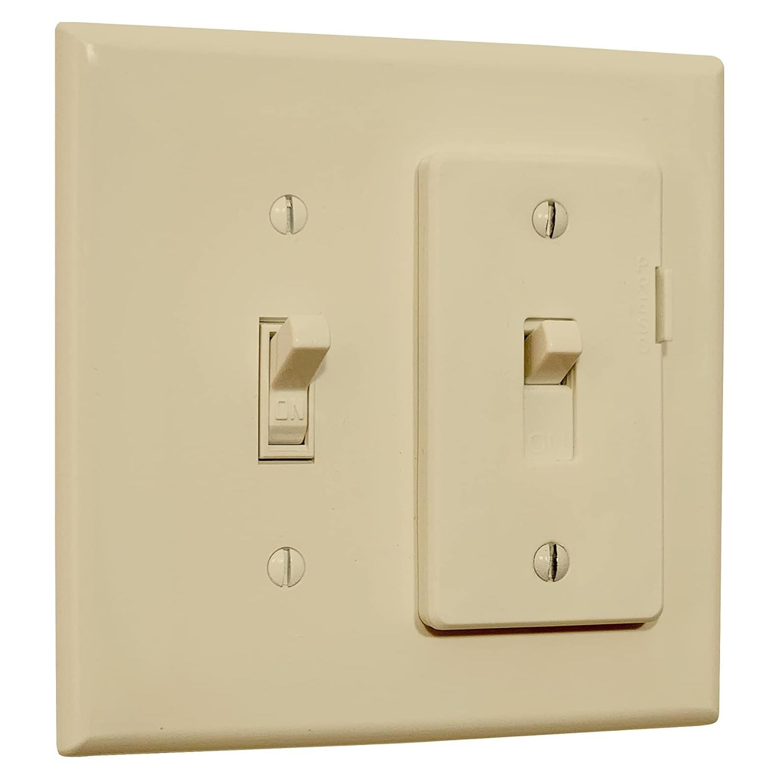 Protector de Interruptor E-LOCK SG-102 Marfil 1 Cuenta