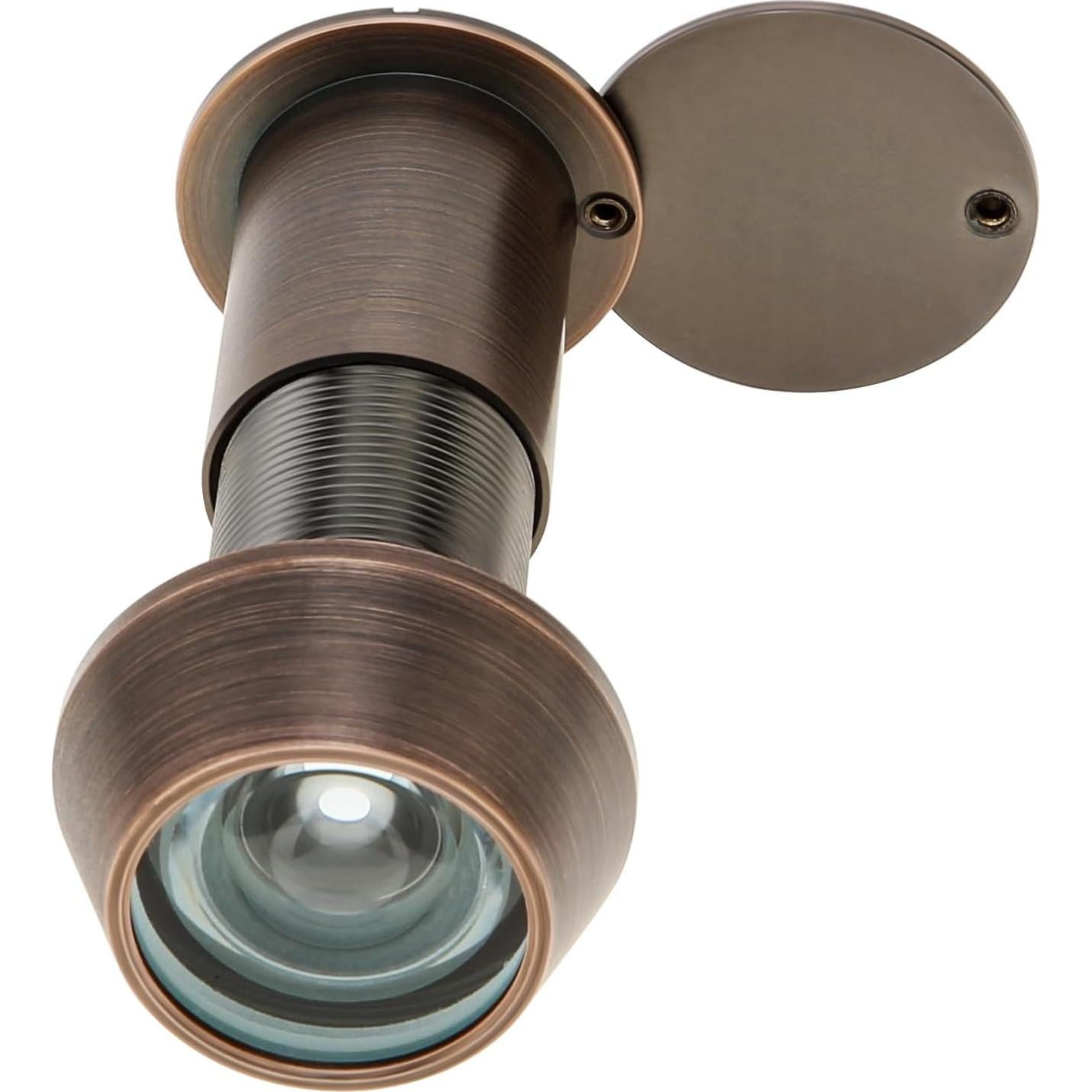 Mirilla de Puerta Latón Sólido 220 Grados Bronce Aceitado