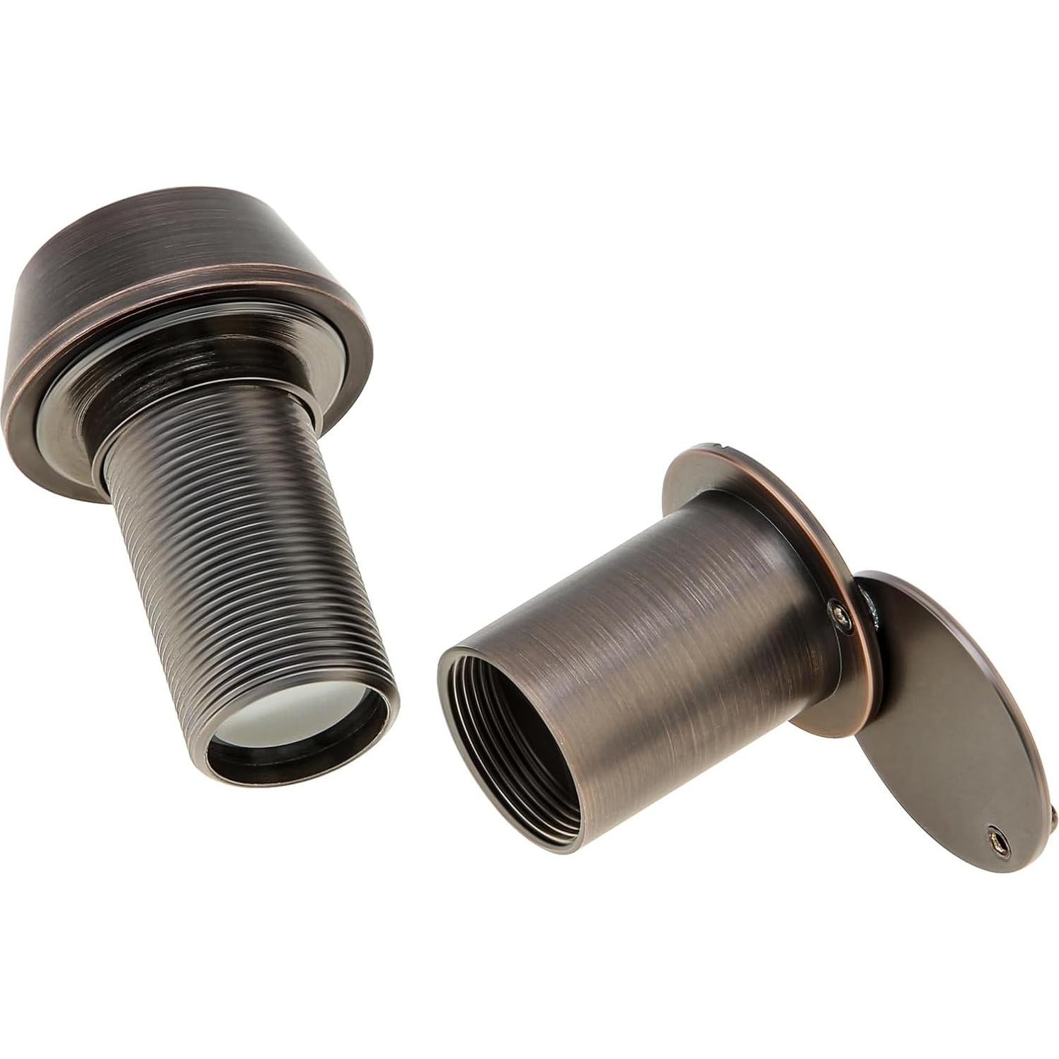 Mirilla de Puerta Latón Sólido 220 Grados Bronce Aceitado